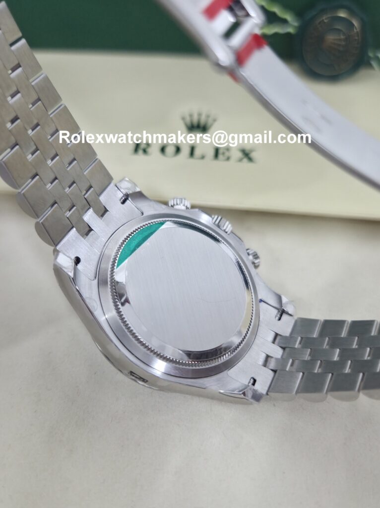 Rolex Daytona back case made with 904L steel